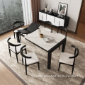 Nordic Rock Plate Telescopic Dining Table